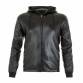 Herren Kunstleder Jacke  von EGRET Gr. XL/42 - black