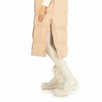 Damen Winterjacke von ICY - taupe