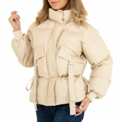 Damen Winterjacke von ICY Gr. L/40 - cream