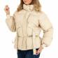 Damen Winterjacke von ICY Gr. L/40 - cream