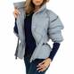 Damen Winterjacke von ICY - grey