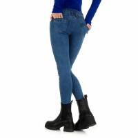 Damen High Waist Jeans von M.Sara - blue