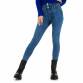 Damen High Waist Jeans von M.Sara Gr. 27 - blue