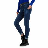 Damen High Waist Jeans von M.Sara - blue