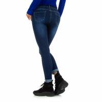 Damen High Waist Jeans von M.Sara - blue