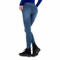 Damen High Waist Jeans von Miss Curry - blue