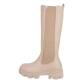 Damen Klassische Stiefel - cream