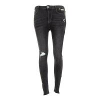 Damen High Waist Jeans von Laulia - black