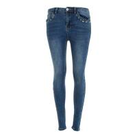 Damen High Waist Jeans von Laulia - blue