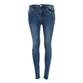 Damen High Waist Jeans von Laulia - blue