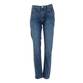 Damen High Waist Jeans von Laulia - blue