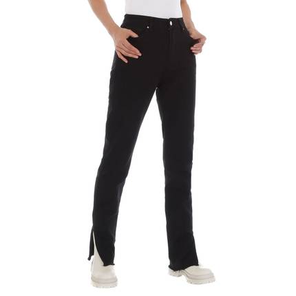 Damen Bootcut Jeans Gr. S/36 - black