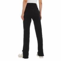 Damen Bootcut Jeans von Laulia Gr. XL/42 - black