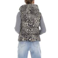 Damen Winterjacke von White ICY - leopard