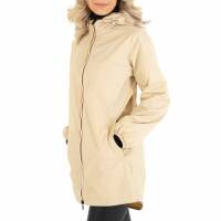 Damen Regenjacke  von White ICY - beige