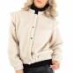 Damen Übergangsjacke von White ICY Gr. L/40 - cream