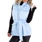 Damen Übergangsjacke von White ICY - blue