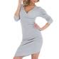 Damen Stretchkleid von EMMASH PARIS - grey