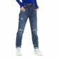 Damen Boyfriend Jeans von Laulia Gr. M/38 - blue