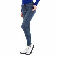 Damen High Waist Jeans von Laulia - blue