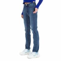 Damen High Waist Jeans von Laulia - blue