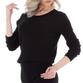 Damen Strickpullover von JCL Gr. One Size - black