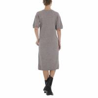 Damen Stretchkleid von JCL Gr. One Size - grey