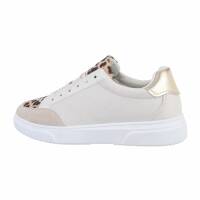 Damen Low-Sneakers - beige