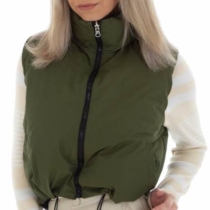 Damen Übergangsjacke von WhiteICY Gr. M/38 - khaki