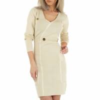 Damen Stretchkleid von EMMASH - cream