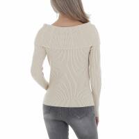 Damen Strickpullover von EMMASH - cream