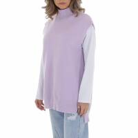 Damen Ponchos & Cape von JCL Gr. S/M - lila