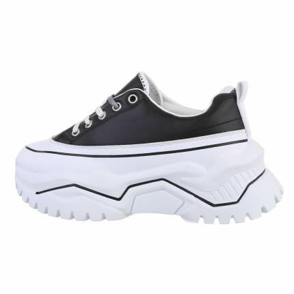 Damen Low-Sneakers - black Gr. 36