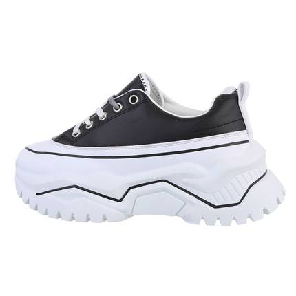 Damen Low-Sneakers - black Gr. 37