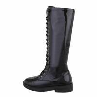 Damen Schnürstiefel - black