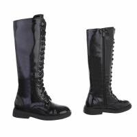 Damen Schnürstiefel - black