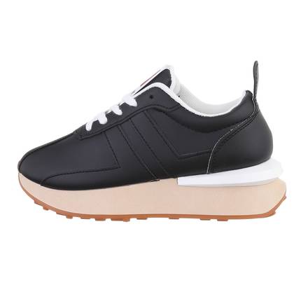 Damen Low-Sneakers - black Gr. 37