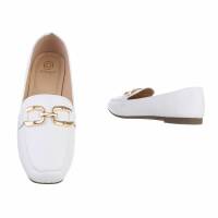 Damen Slipper - white