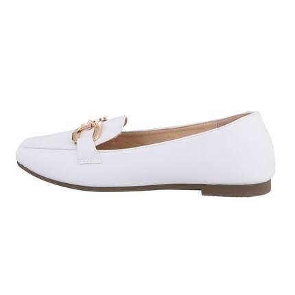 Damen Slipper - white Gr. 37