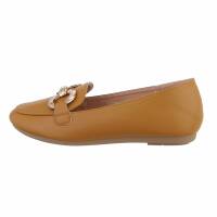 Damen Slipper - camel