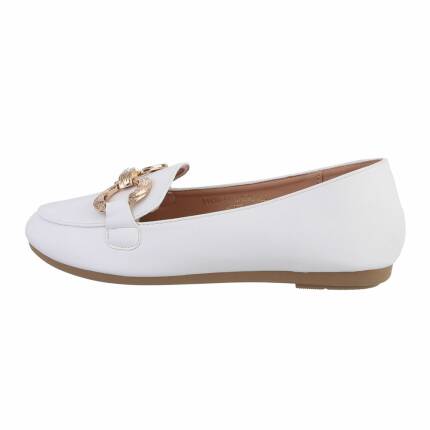 Damen Slipper - white Gr. 36