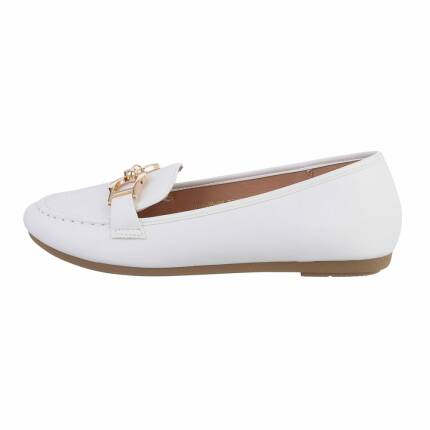 Damen Slipper - white Gr. 38