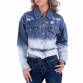 Damen Jeansjacke von Laulia Gr. M/38 - blue