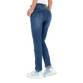 Damen Straight Leg Jeans von Laulia - blue