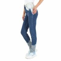 Damen Straight Leg Jeans von Laulia - blue