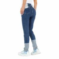 Damen Straight Leg Jeans von Laulia - blue