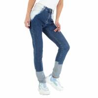 Damen Straight Leg Jeans von Laulia - blue