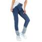 Damen Straight Leg Jeans von Laulia - blue