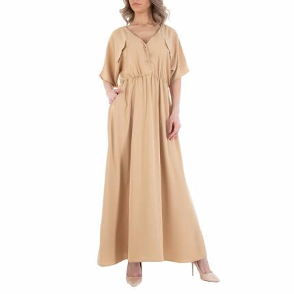 Damen Sommerkleid von JCL Gr. S/36 - beige