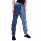 Damen Straight Leg Jeans von Laulia Gr. M/38 - blue